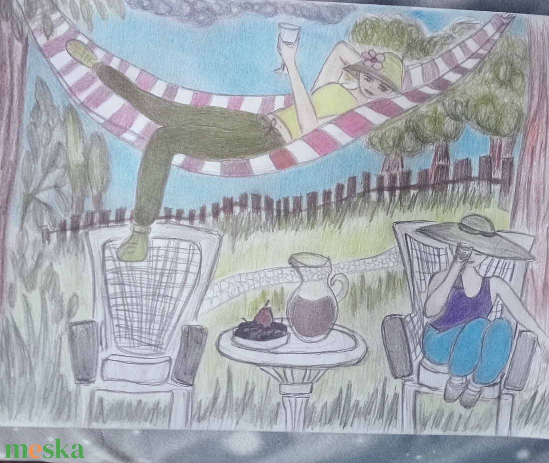 Bártnők - művészet - grafika & illusztráció - ceruzarajz - Meska.hu Bártnők - művészet - grafika & illusztráció - ceruzarajz - Meska.hu
