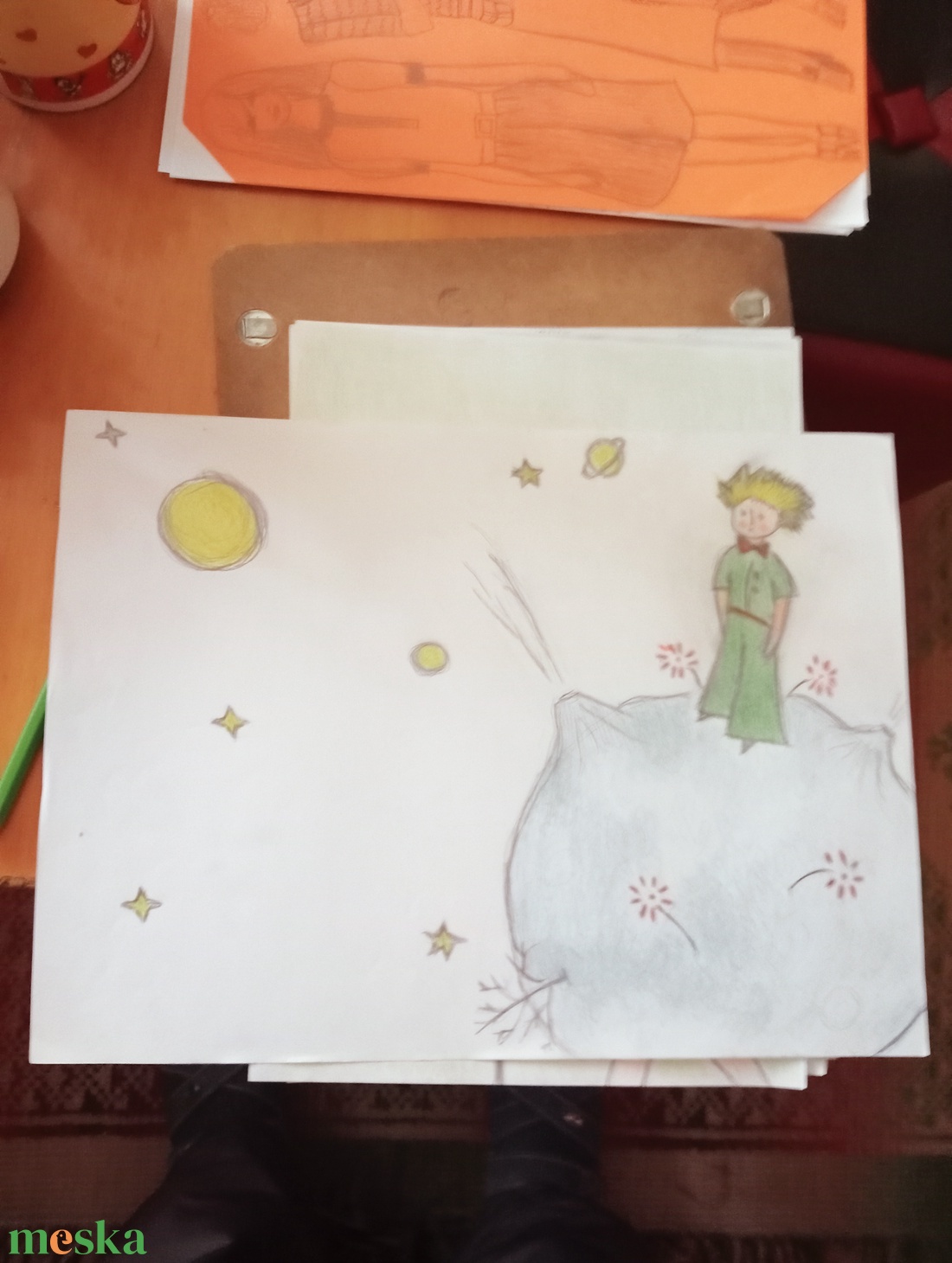 Kis Herceg - művészet - grafika & illusztráció - ceruzarajz - Meska.hu Kis Herceg - művészet - grafika & illusztráció - ceruzarajz - Meska.hu