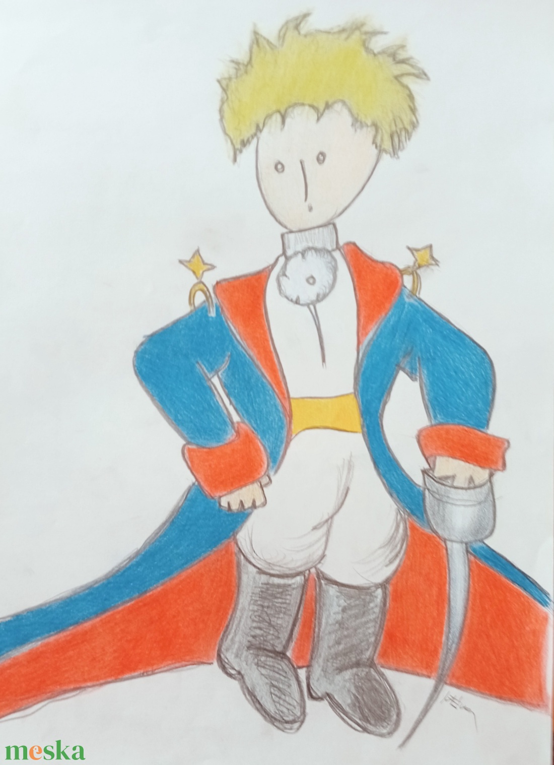 Kisherceg  - művészet - grafika & illusztráció - ceruzarajz - Meska.hu