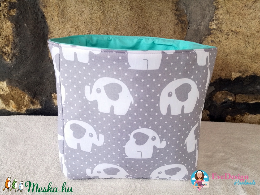 Textil tároló babaszobába - - Meska.hu Textil tároló babaszobába - - Meska.hu