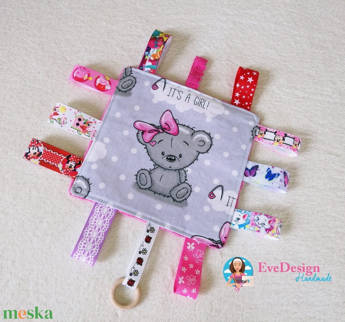 Babalátogató ajándék csomag névhímzéssel - otthon & életmód - babaszoba, gyerekszoba - baba ágynemű - Meska.hu