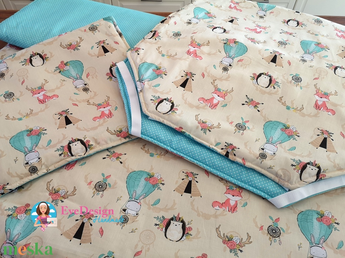 Ovis ágynemű szett (paplan, párna, derékalj)  - játék & sport - ovis felszerelés - ovis ágynemű - Meska.hu