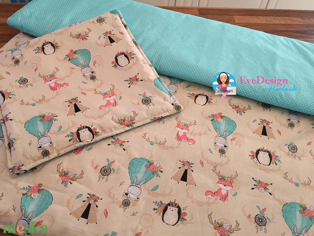 Ovis ágynemű szett (paplan, párna, derékalj)  - játék & sport - ovis felszerelés - ovis ágynemű - Meska.hu