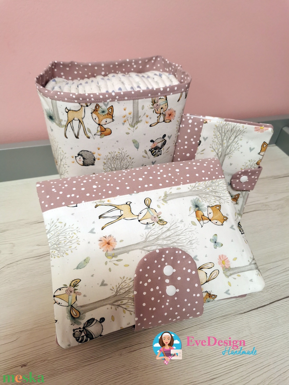 Babalátogató ajándék csomag névhímzéssel - játék & sport - babalátogató ajándékcsomag - Meska.hu