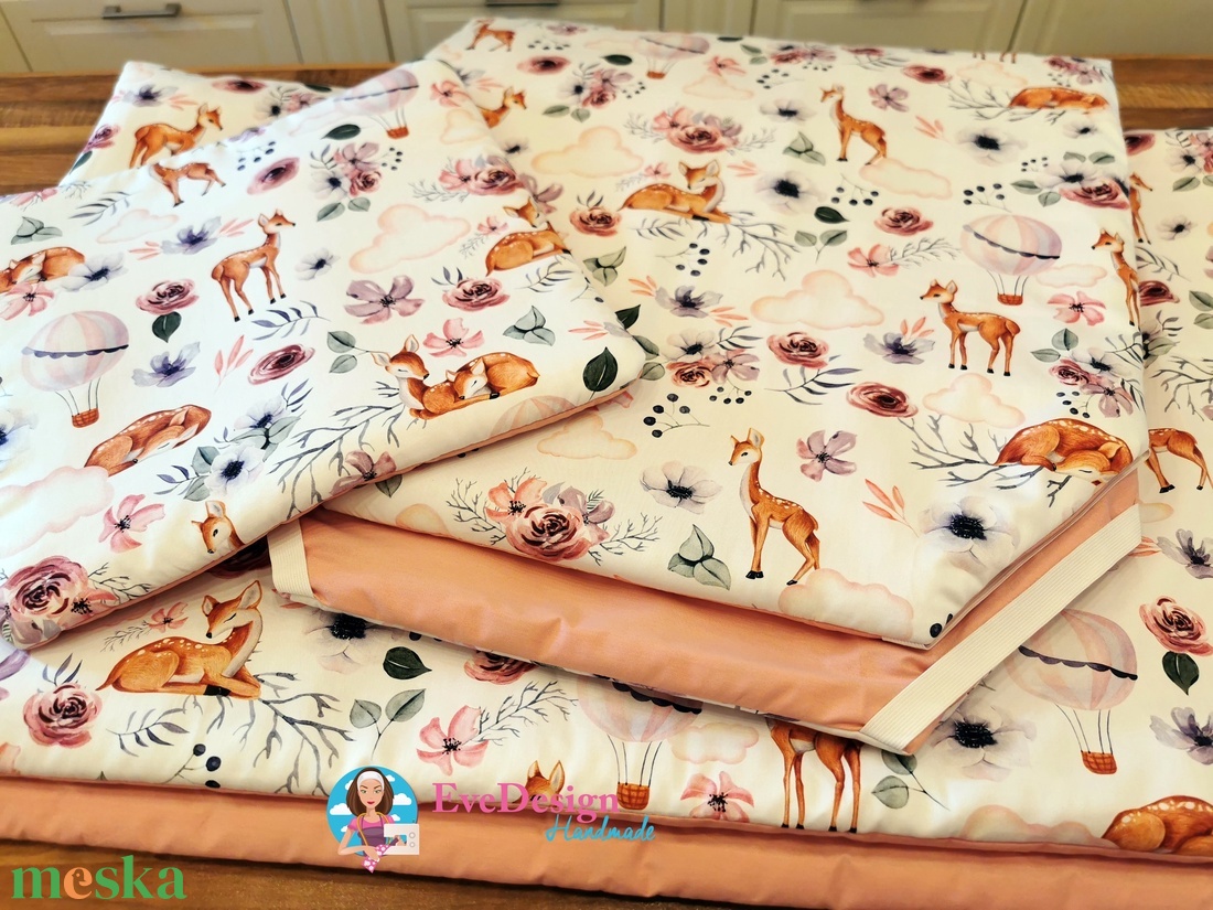 Prémium Ovis ágynemű szett (paplan, párna, derékalj)  - játék & sport - ovis felszerelés - ovis ágynemű - Meska.hu