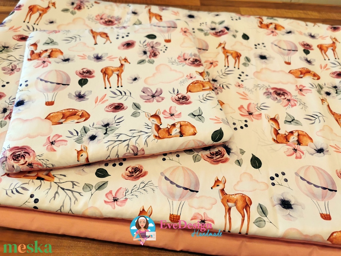 Prémium Ovis ágynemű szett (paplan, párna, derékalj)  - játék & sport - ovis felszerelés - ovis ágynemű - Meska.hu