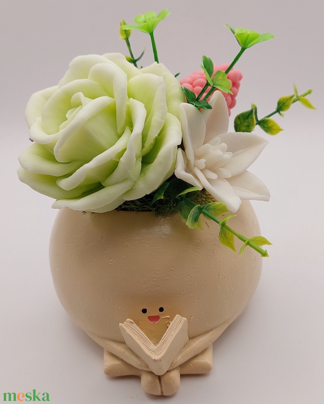 Műgyanta gömbi szappanvirágokkal - otthon & életmód - dekoráció - virágdísz és tartó - csokor & virágdísz - Meska.hu Műgyanta gömbi szappanvirágokkal - otthon & életmód - dekoráció - virágdísz és tartó - csokor & virágdísz - Meska.hu