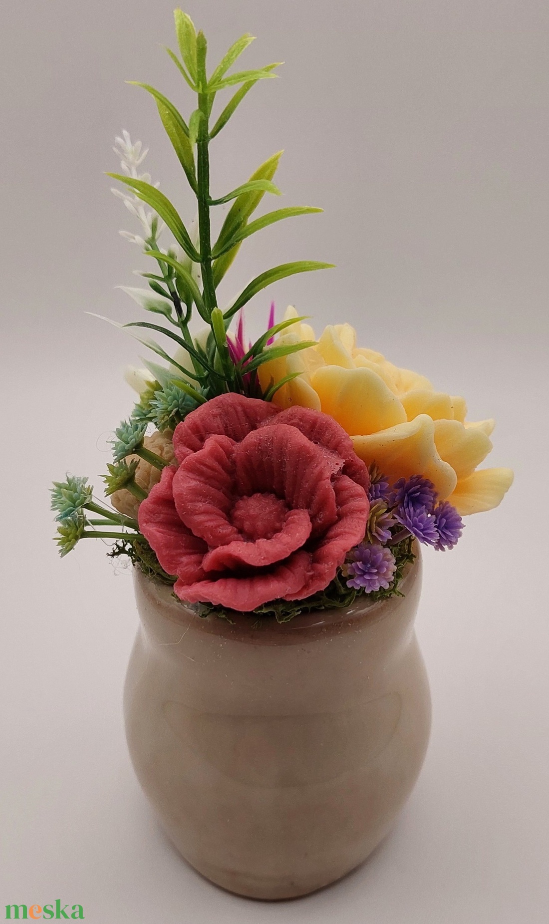 Kerámia bagoly szappanvirágokkal - otthon & életmód - dekoráció - virágdísz és tartó - csokor & virágdísz - Meska.hu Kerámia bagoly szappanvirágokkal - otthon & életmód - dekoráció - virágdísz és tartó - csokor & virágdísz - Meska.hu