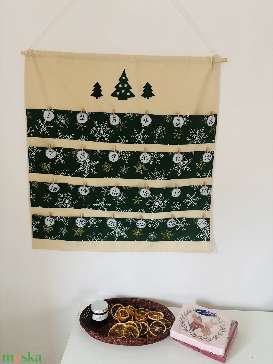 Adventi naptár - karácsony - adventi díszek - adventi naptár - Meska.hu