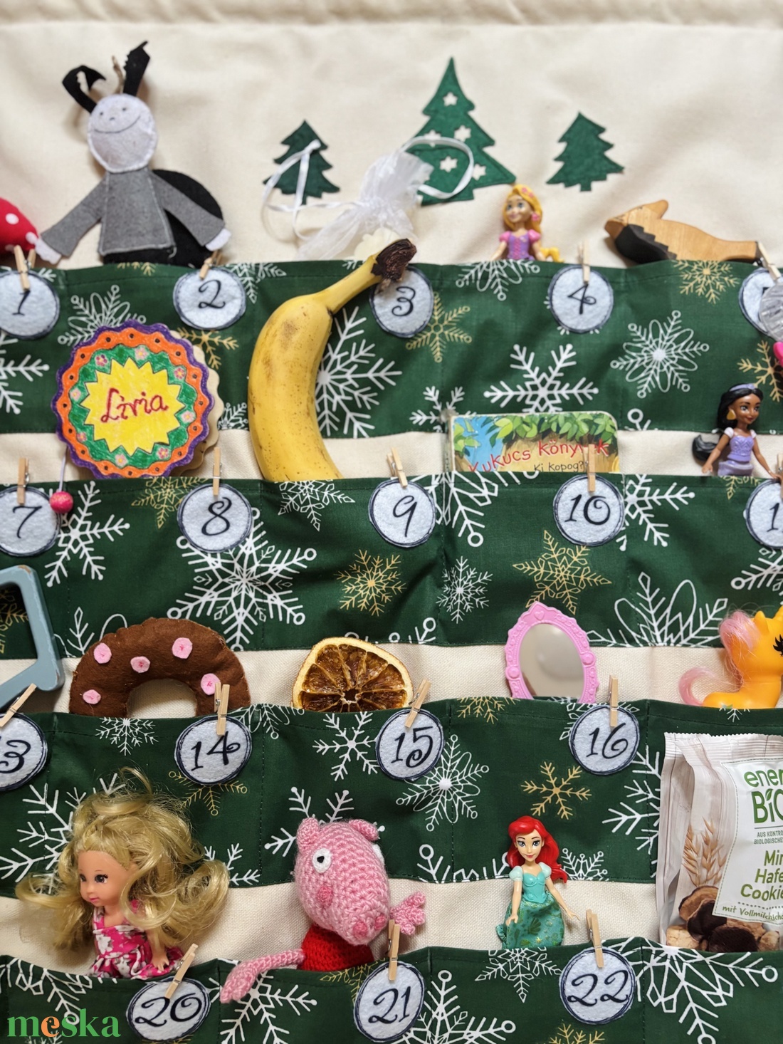 Adventi naptár - karácsony - adventi díszek - adventi naptár - Meska.hu