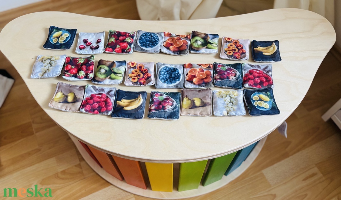 Textil párkereső - játék & sport - készségfejlesztő és logikai játék - memória játékok - Meska.hu