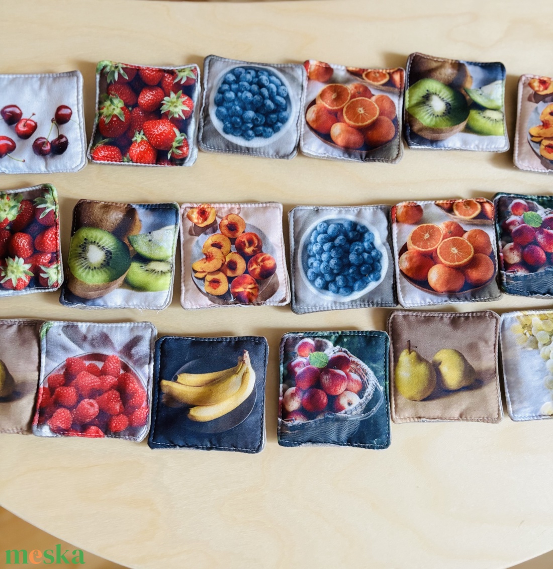 Textil párkereső - játék & sport - készségfejlesztő és logikai játék - memória játékok - Meska.hu