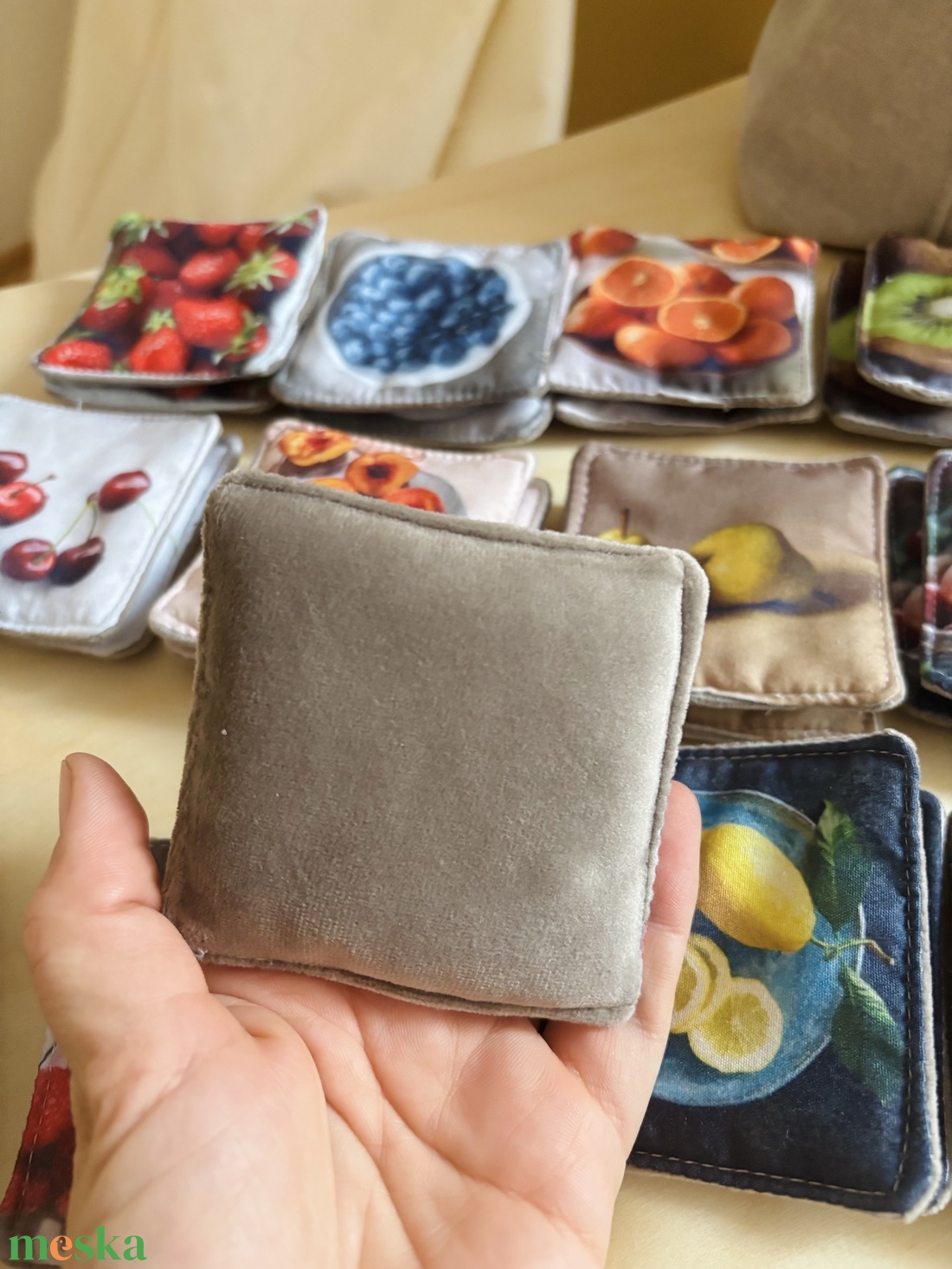 Textil párkereső - játék & sport - készségfejlesztő és logikai játék - memória játékok - Meska.hu