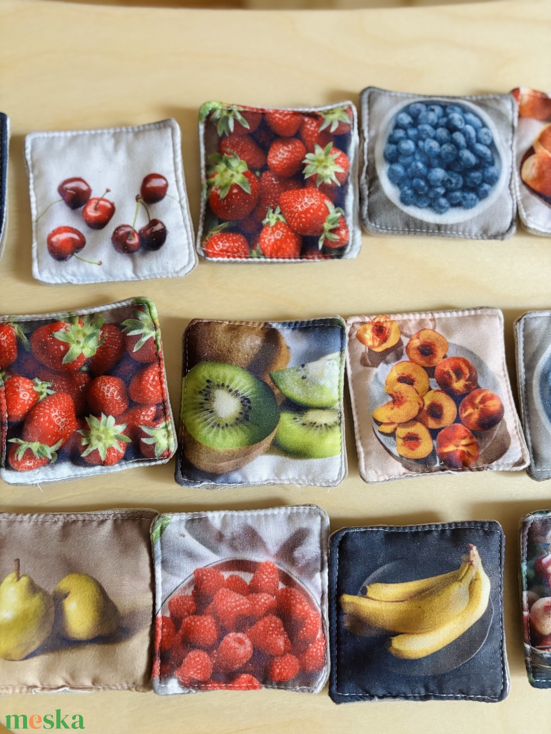 Textil párkereső - játék & sport - készségfejlesztő és logikai játék - memória játékok - Meska.hu