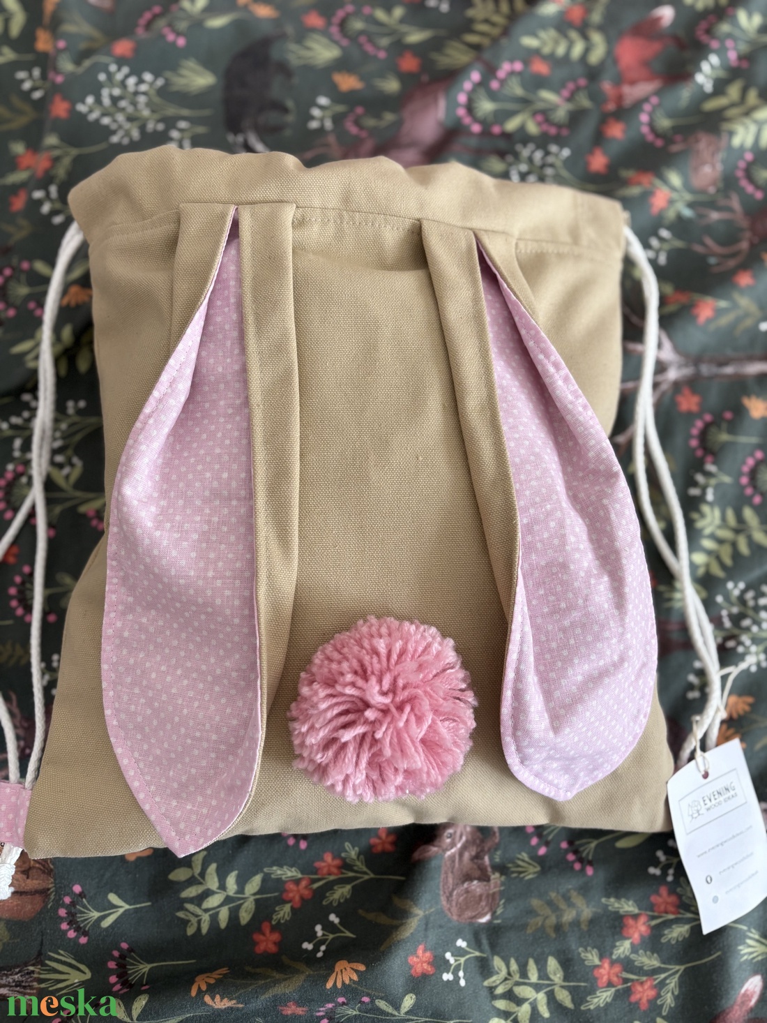 Rózsaszín hátizsák - játék & sport - ovis felszerelés - ovis hátizsák - Meska.hu