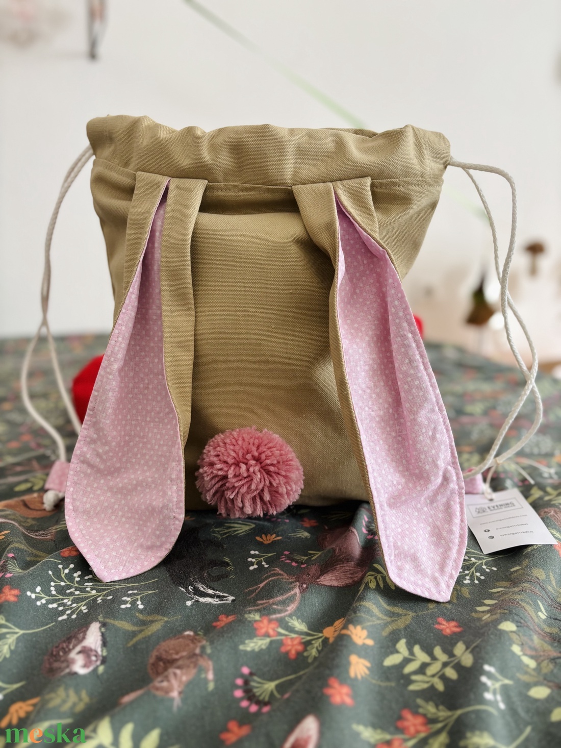 Rózsaszín hátizsák - játék & sport - ovis felszerelés - ovis hátizsák - Meska.hu