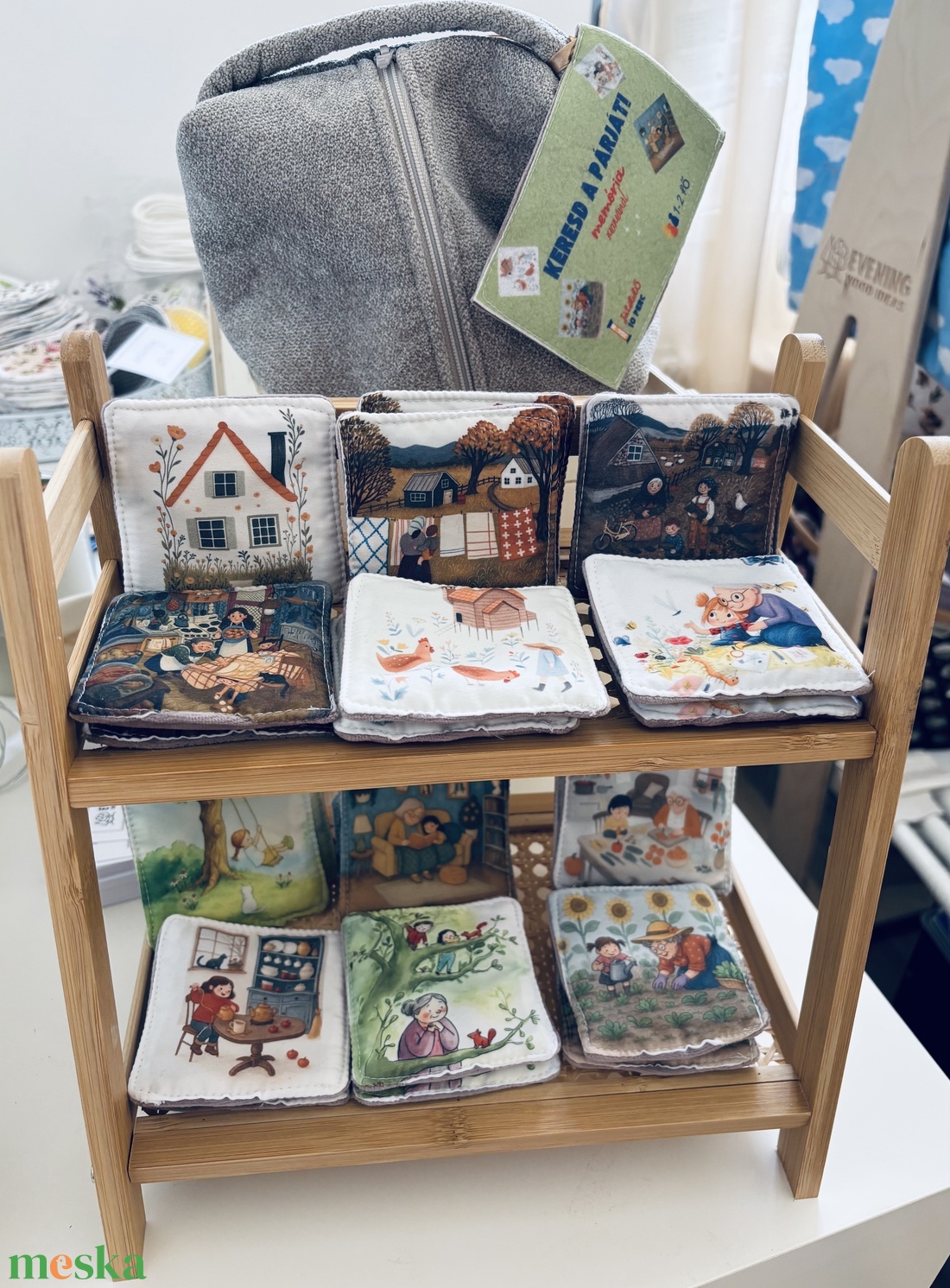 Memória párkereső játék - játék & sport - készségfejlesztő és logikai játék - memória játékok - Meska.hu