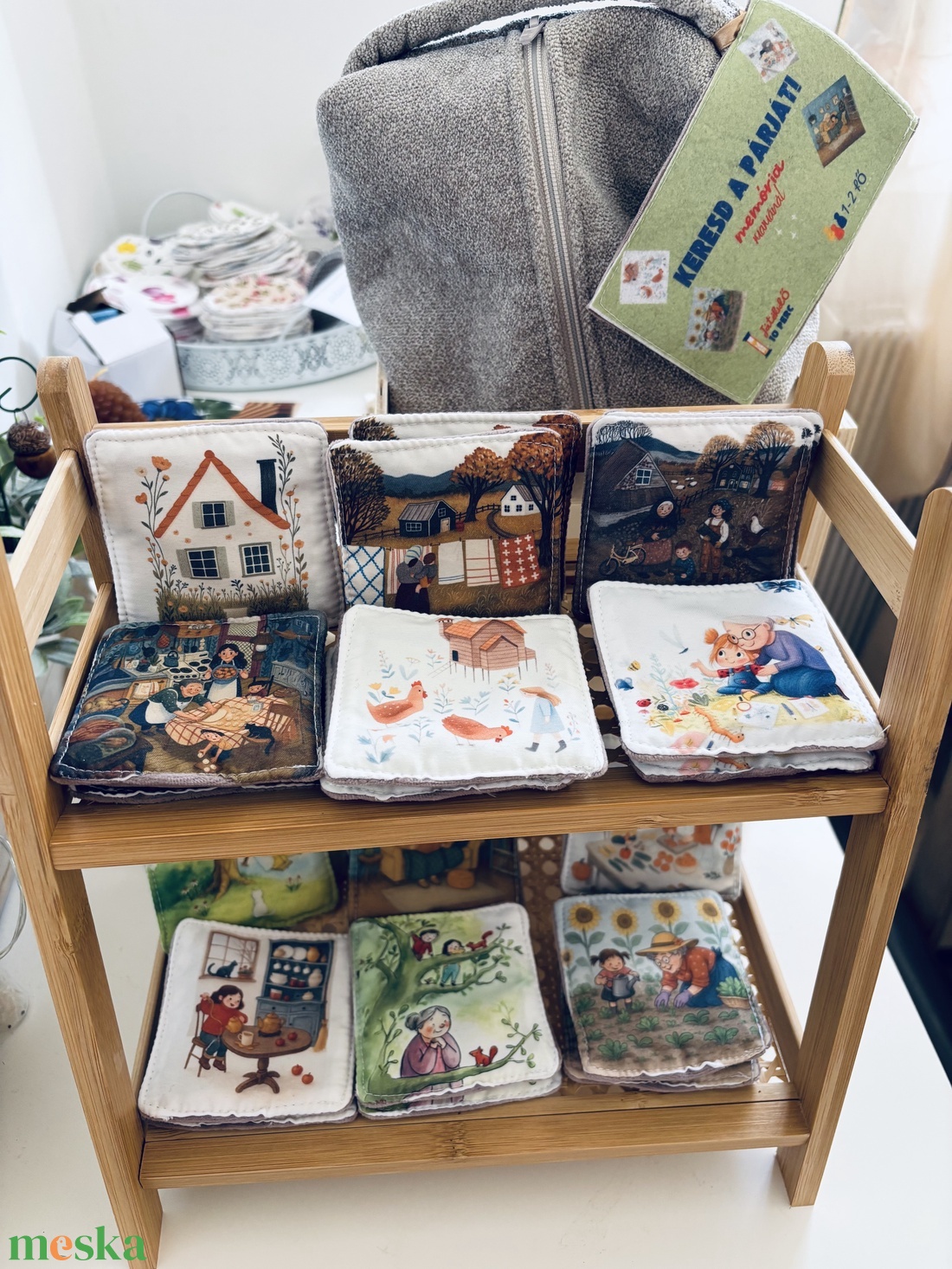 Memória párkereső játék - játék & sport - készségfejlesztő és logikai játék - memória játékok - Meska.hu