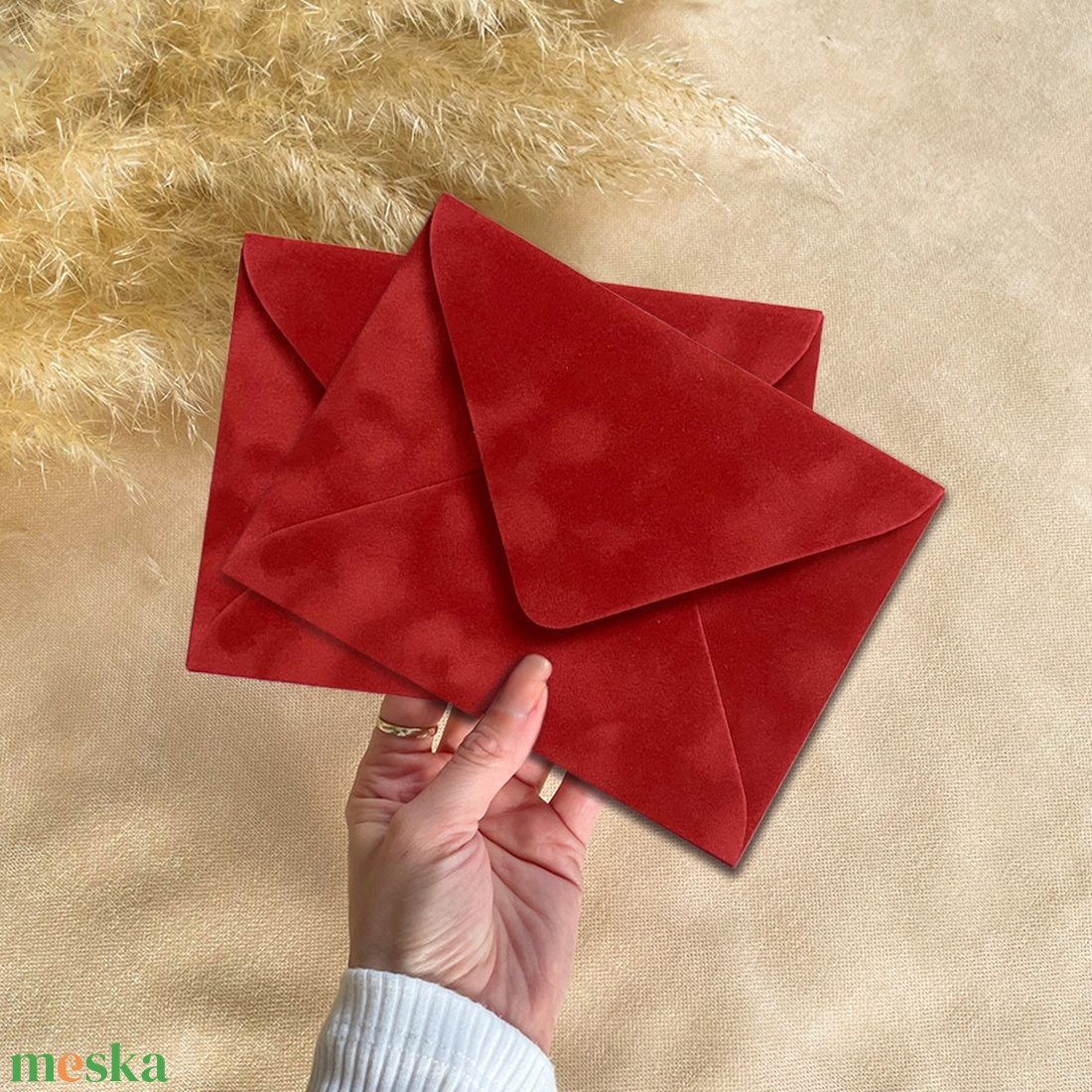 BÁRSONY/PLÜSS BORÍTÉK - ROZSDA - otthon & életmód - papír, írószer - boríték - Meska.hu