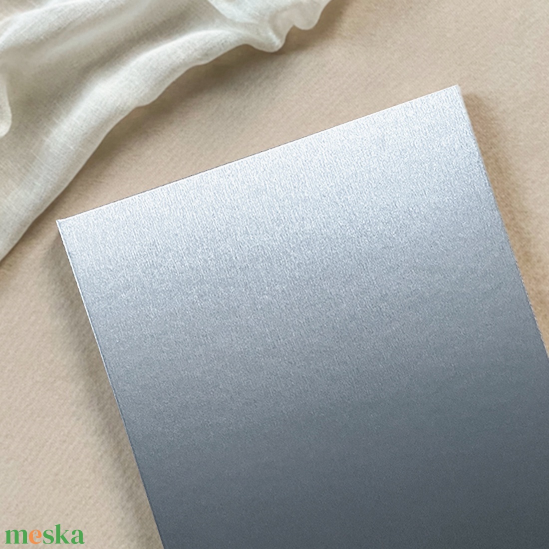 Ezüst oklevéltartó díszmappa - A5 - A4 - A3 - otthon & életmód - papír, írószer - mappa - Meska.hu