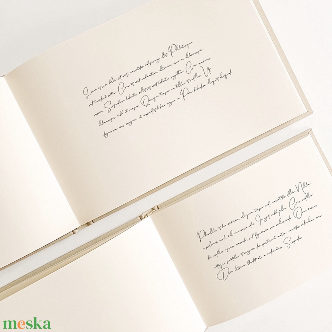 Kézműves vendégkönyv � LACE - A5 - A4 - esküvő - emlék & ajándék - vendégkönyv - Meska.hu