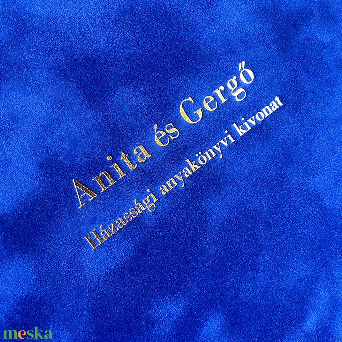 Házassági anykönyvi kivonat tartó DÍSZMAPPA - A4 - Többféle színben - otthon & életmód - papír, írószer - mappa - Meska.hu