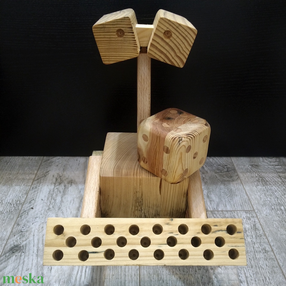Wood-E, a ceruzatartó, tolltartó Robot ajándék dobókockával :) - otthon & életmód - papír, írószer - tolltartó & ceruzatekercs - Meska.hu Wood-E, a ceruzatartó, tolltartó Robot ajándék dobókockával :) - otthon & életmód - papír, írószer - tolltartó & ceruzatekercs - Meska.hu