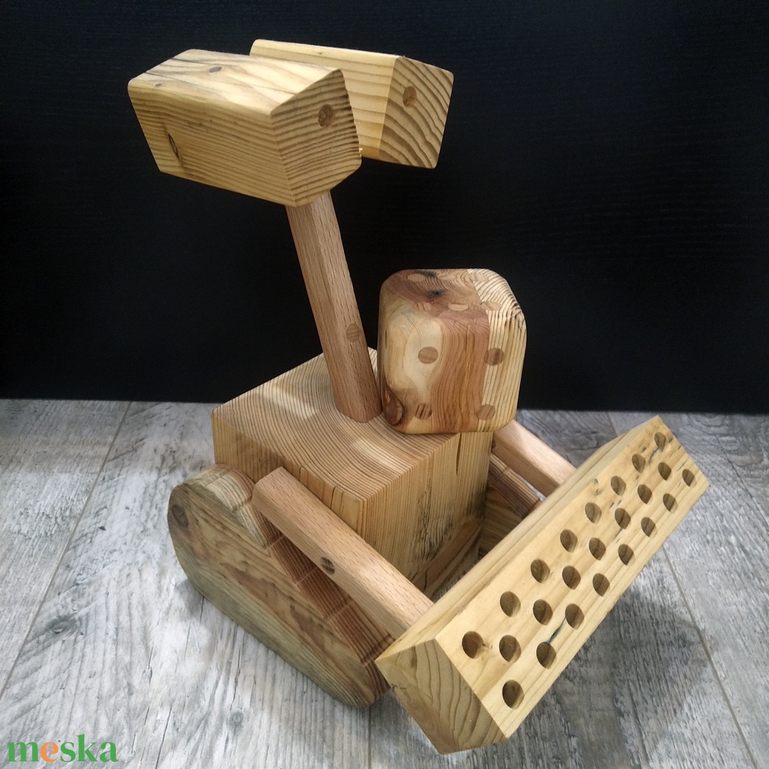 Wood-E, a ceruzatartó, tolltartó Robot ajándék dobókockával :) - otthon & életmód - papír, írószer - tolltartó & ceruzatekercs - Meska.hu Wood-E, a ceruzatartó, tolltartó Robot ajándék dobókockával :) - otthon & életmód - papír, írószer - tolltartó & ceruzatekercs - Meska.hu