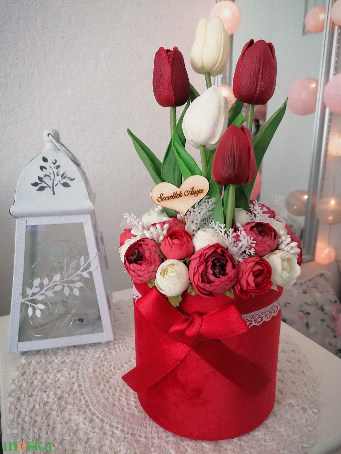 Tulipán dísz - otthon & életmód - dekoráció - asztal és polc dekoráció - asztaldísz - Meska.hu Tulipán dísz - otthon & életmód - dekoráció - asztal és polc dekoráció - asztaldísz - Meska.hu