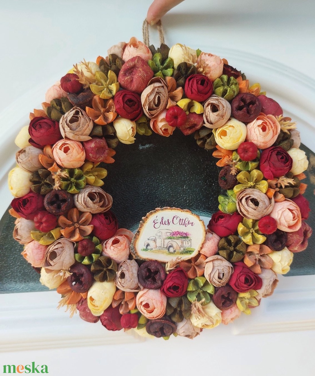 Ajtódísz - otthon & életmód - dekoráció - ajtó- és ablak dekoráció - ajtódísz & kopogtató - Meska.hu