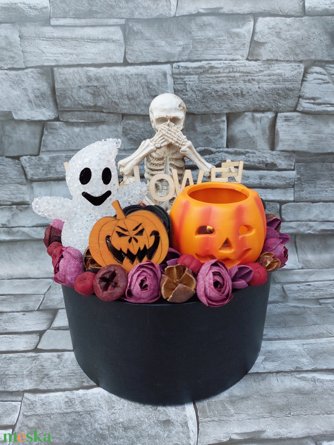 Halloween asztaldísz - otthon & életmód - dekoráció - halloween - halloweeni dekoráció - Meska.hu Halloween asztaldísz - otthon & életmód - dekoráció - halloween - halloweeni dekoráció - Meska.hu