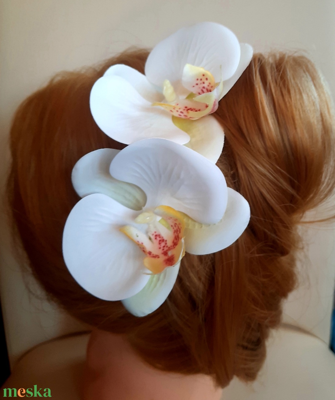 Orchidea hajdísz - esküvő - hajdísz - kontydísz & hajdísz - Meska.hu Orchidea hajdísz - esküvő - hajdísz - kontydísz & hajdísz - Meska.hu