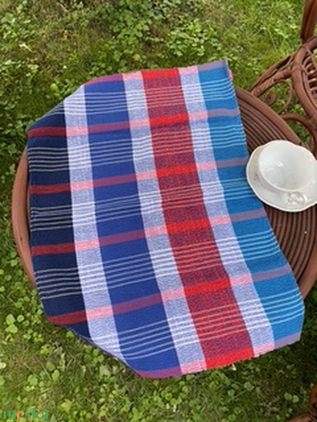 Kézzel szövött konyharuha puha nedvszívó pamutból - otthon & életmód - konyhafelszerelés, tálalás - konyhai textil - konyharuha & törlőkendő - Meska.hu