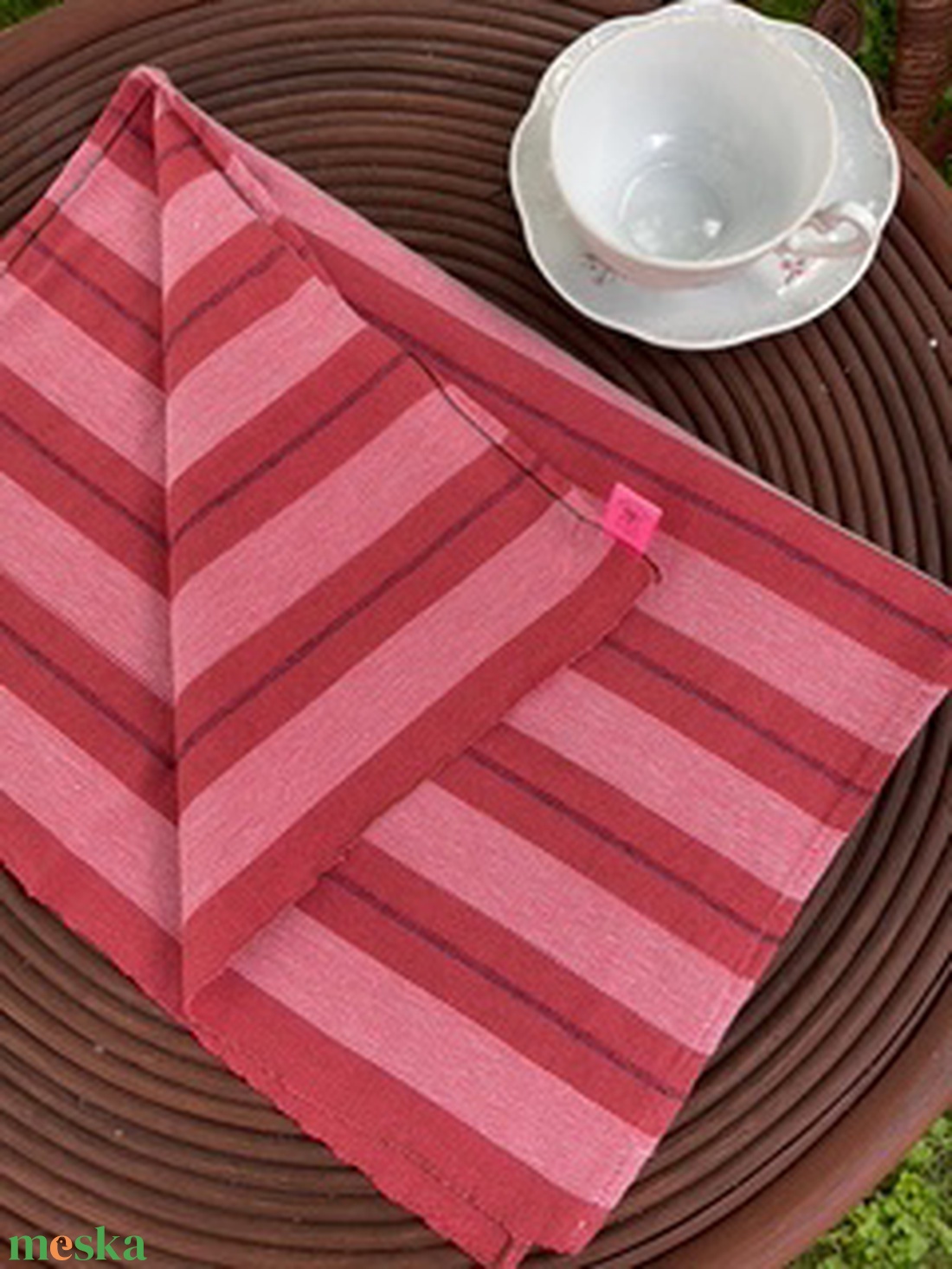 Kézzel szövött konyharuha puha nedvszívó pamutból - otthon & életmód - konyhafelszerelés, tálalás - konyhai textil - konyharuha & törlőkendő - Meska.hu