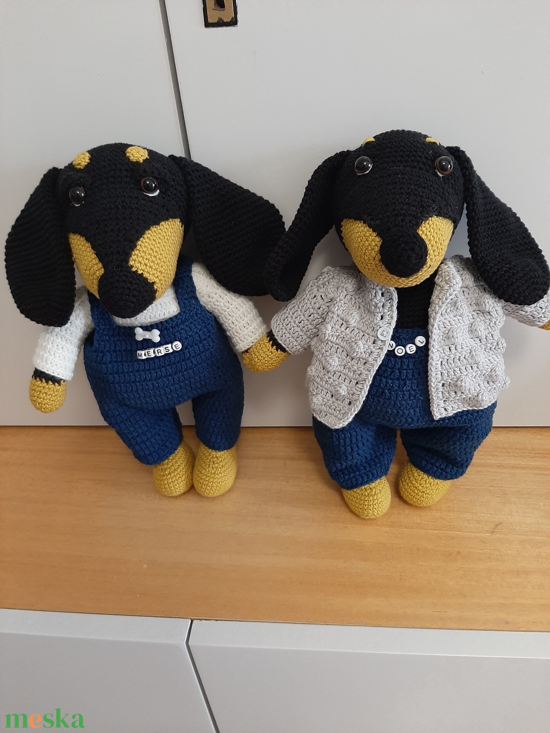 Tacskó Noelnek - játék & sport - plüssállat & játékfigura - kutya - Meska.hu