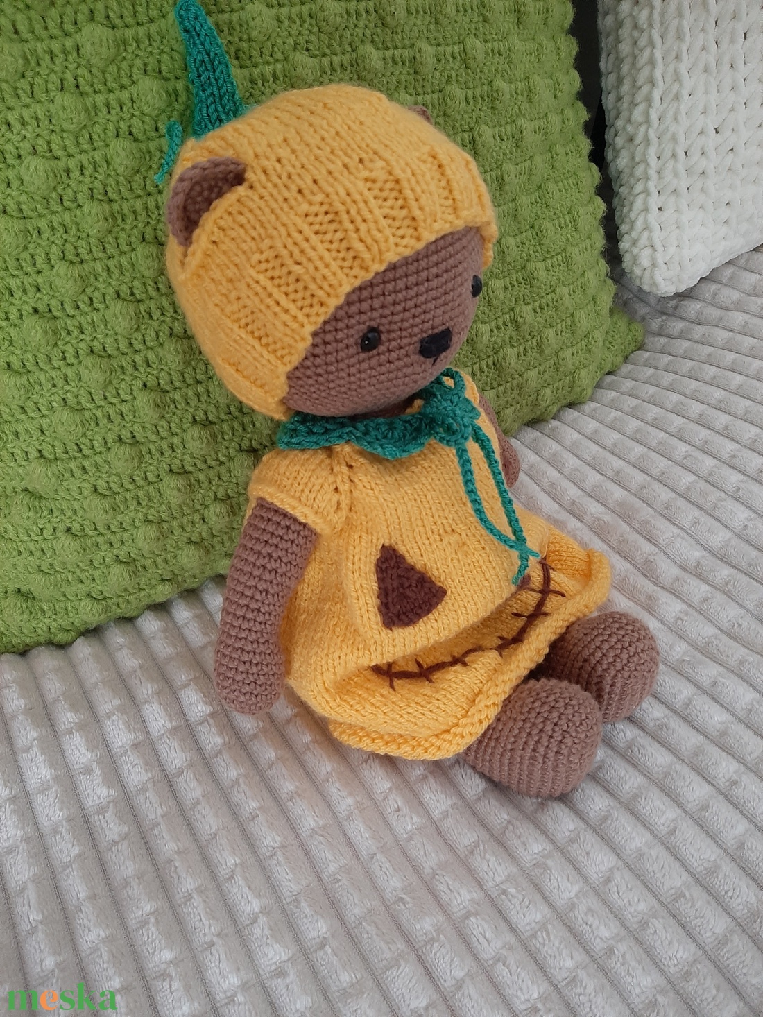 Macibaba tökruhában. - játék & sport - plüssállat & játékfigura - maci - Meska.hu