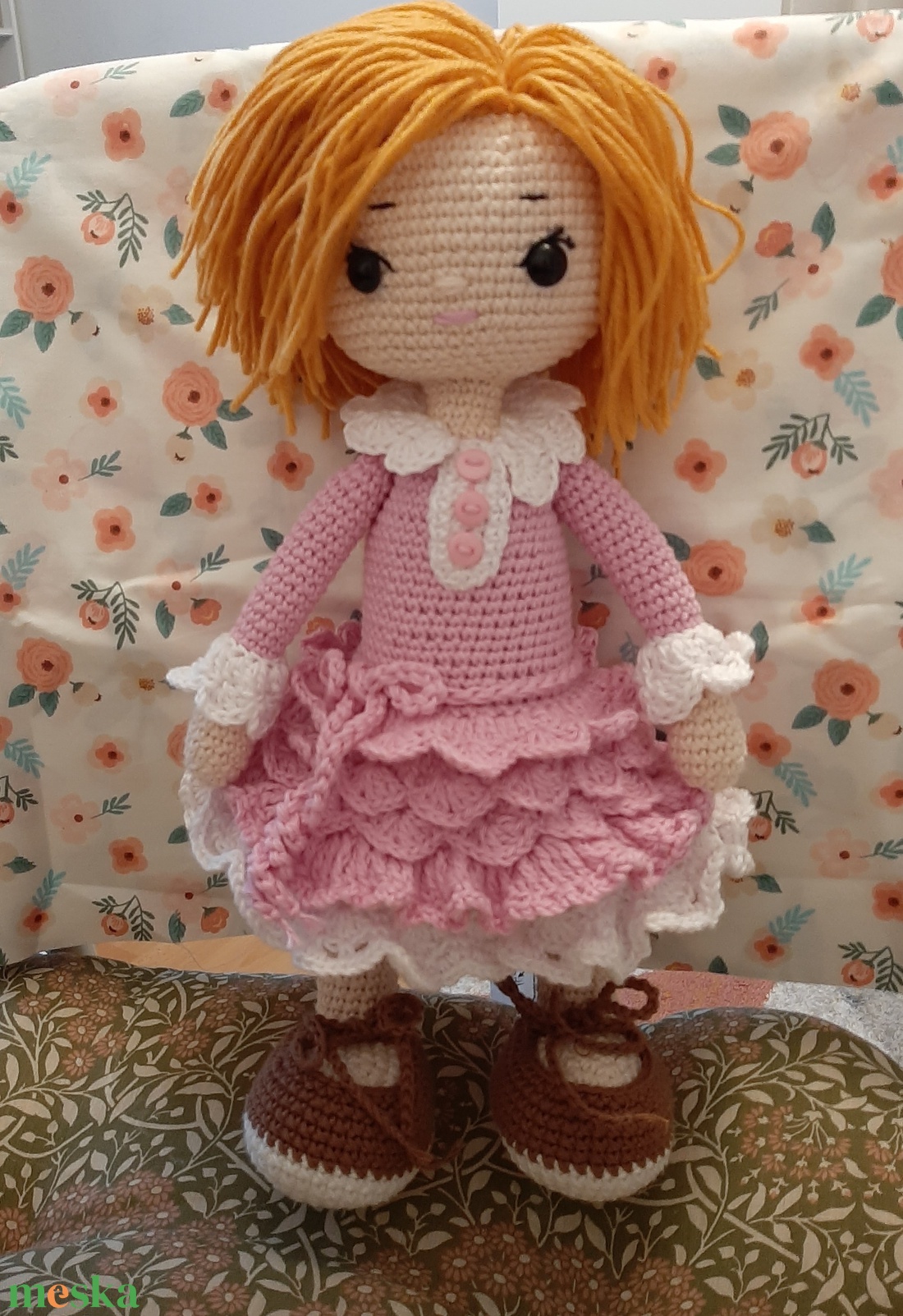 Baba rózsaszinben. - játék & sport - baba & babaház - baba - Meska.hu