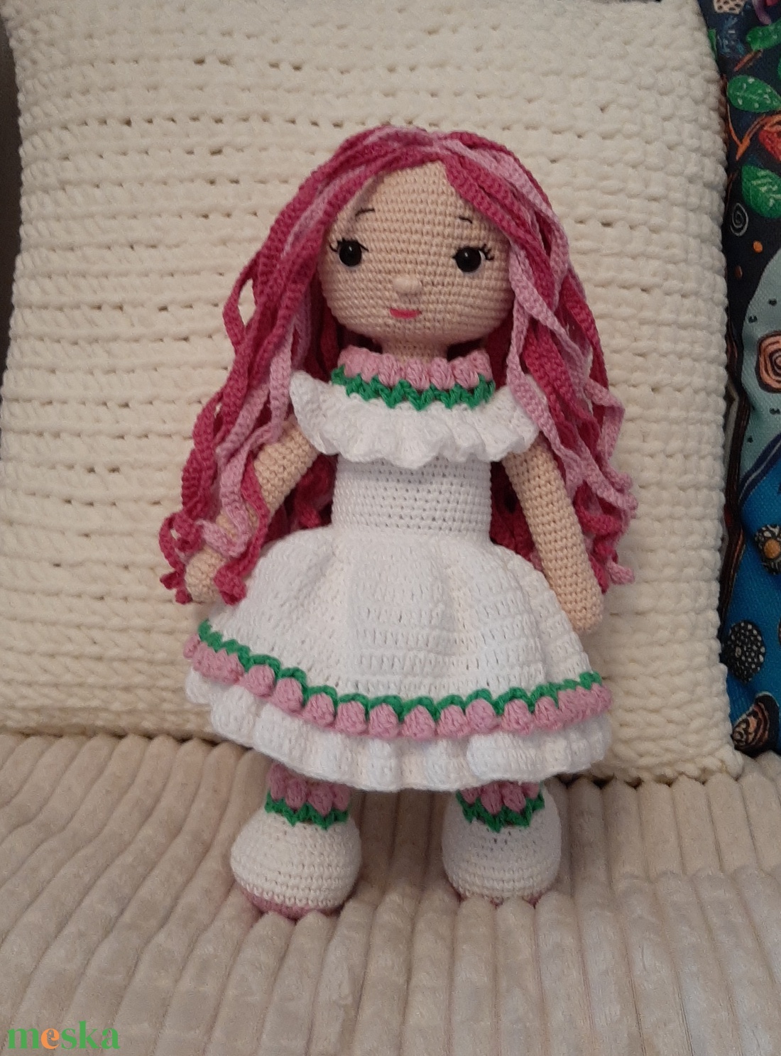 Baba fehérben - játék & sport - baba & babaház - baba - Meska.hu