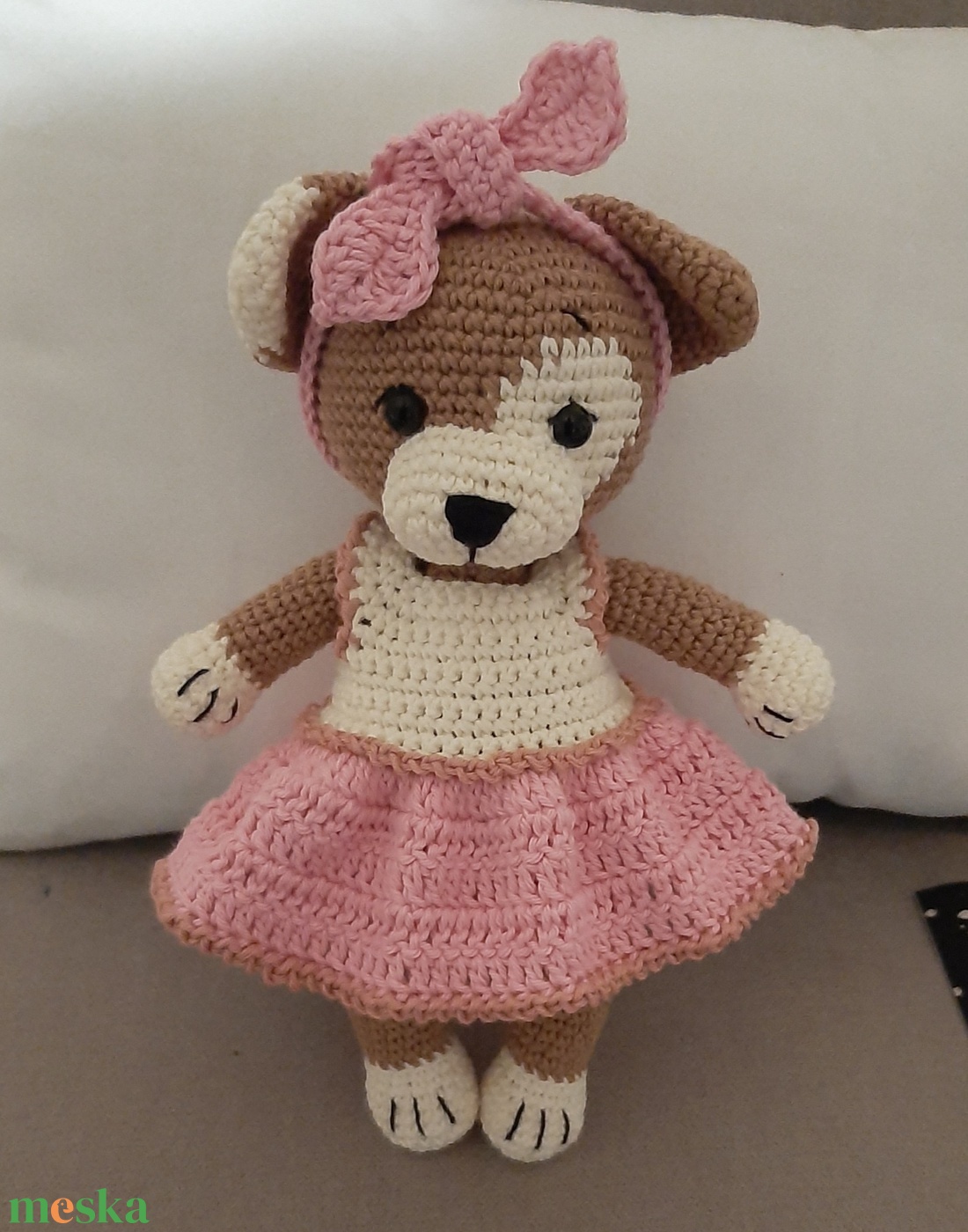 Kislány kutyus - játék & sport - plüssállat & játékfigura - kutya - Meska.hu