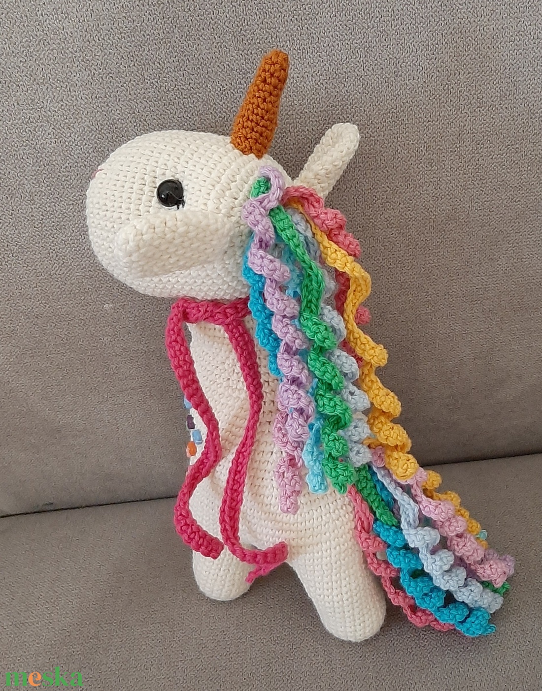 Egyszarvú - játék & sport - plüssállat & játékfigura - ló - Meska.hu