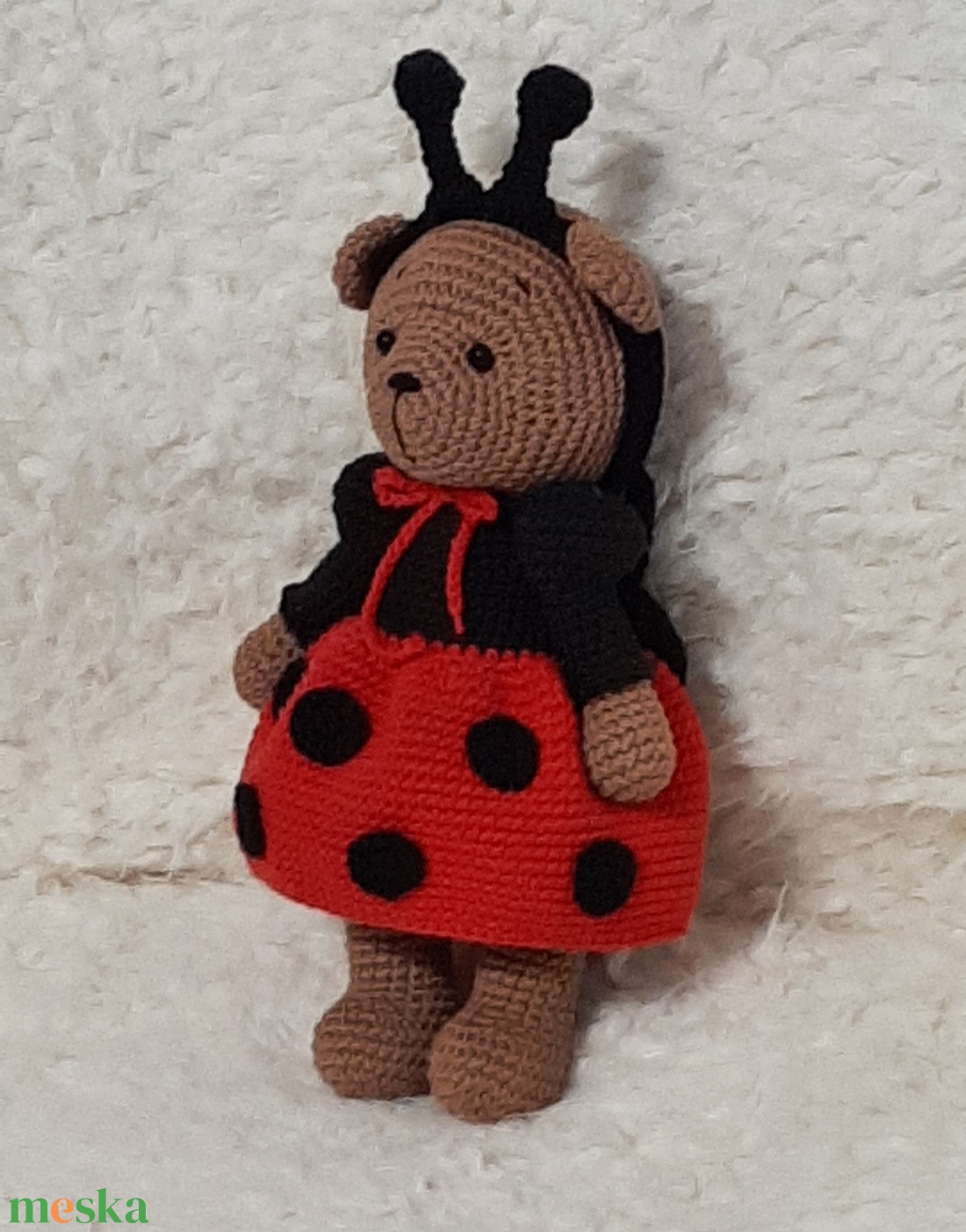 Kismaci katica ruhában. - játék & sport - plüssállat & játékfigura - maci - Meska.hu