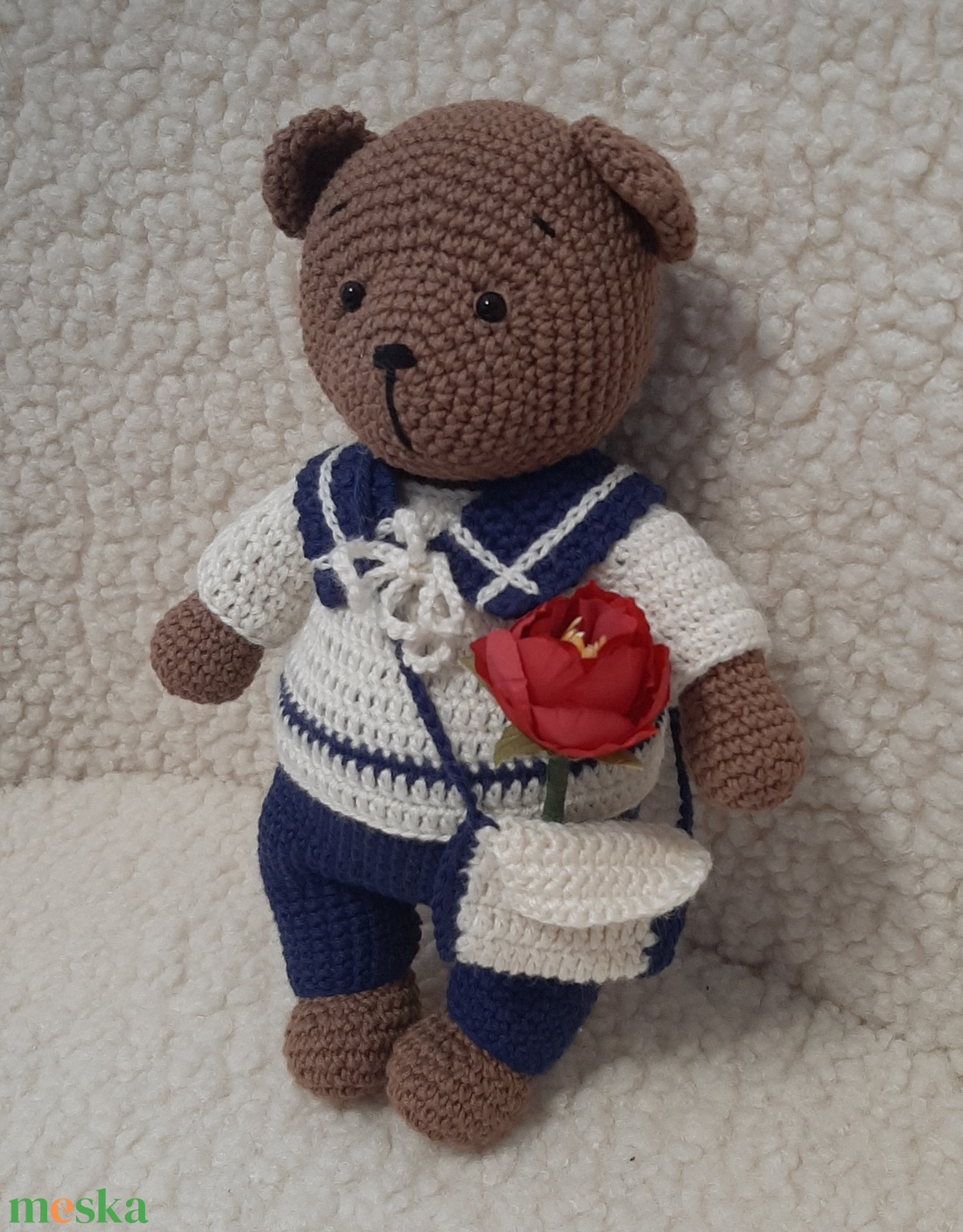 Ballagó maci - kellékek & szerszámok - dekorációs kellékek - figurák - Meska.hu