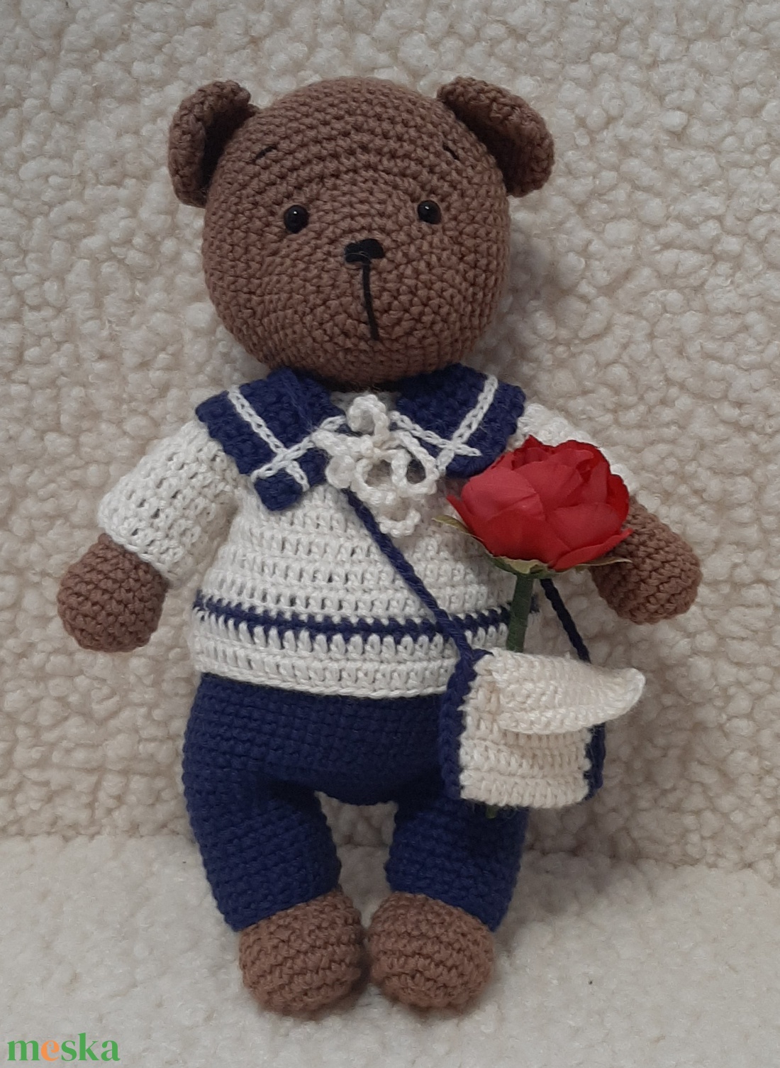 Ballagó maci - kellékek & szerszámok - dekorációs kellékek - figurák - Meska.hu