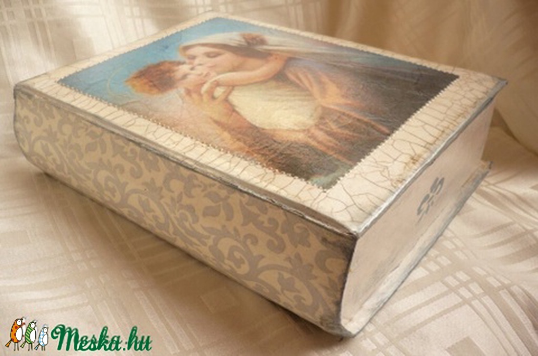 Madonna a gyermekkel - otthon & lakás - tárolás & rendszerezés - doboz - Meska.hu Madonna a gyermekkel - otthon & lakás - tárolás & rendszerezés - doboz - Meska.hu