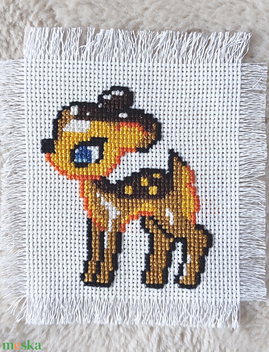 Keresztszemes Bambi - AKCIÓ!!! - művészet - textilkép - keresztszemes - Meska.hu
