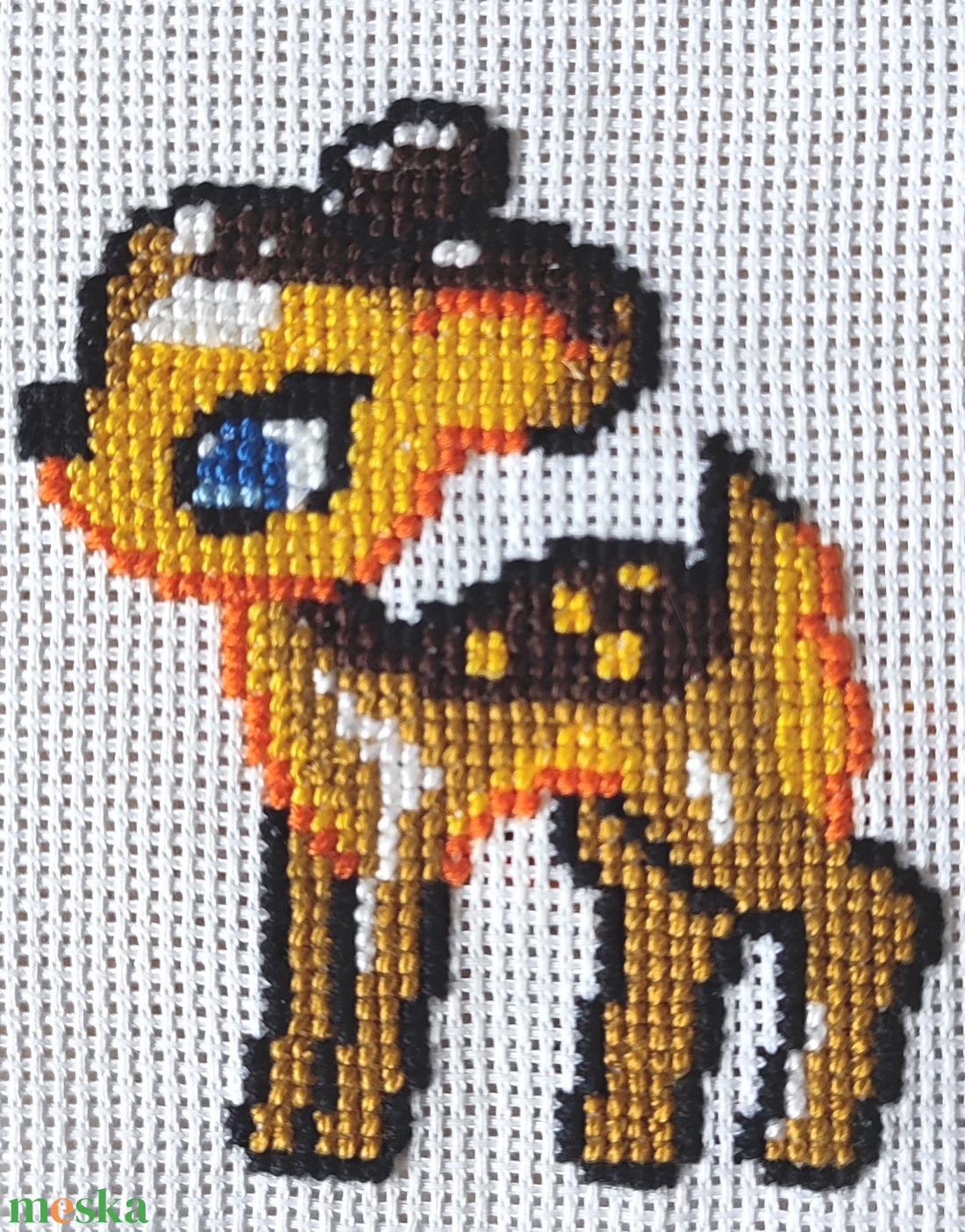 Keresztszemes Bambi - AKCIÓ!!! - művészet - textilkép - keresztszemes - Meska.hu