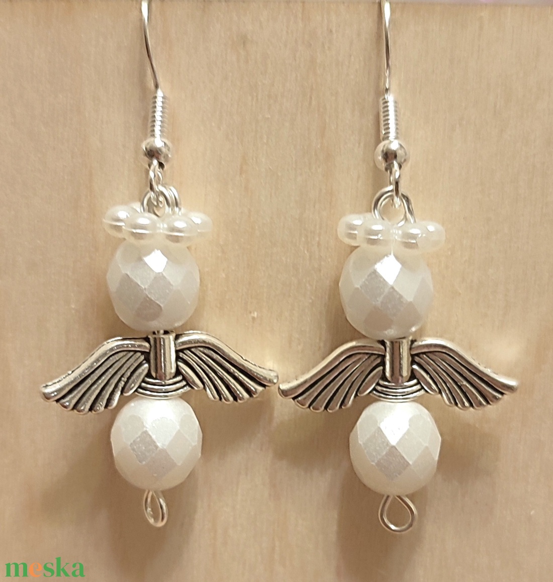 Angyalkás fülbevalók - ékszer - fülbevaló - fülékszer - Meska.hu Angyalkás fülbevalók - ékszer - fülbevaló - fülékszer - Meska.hu