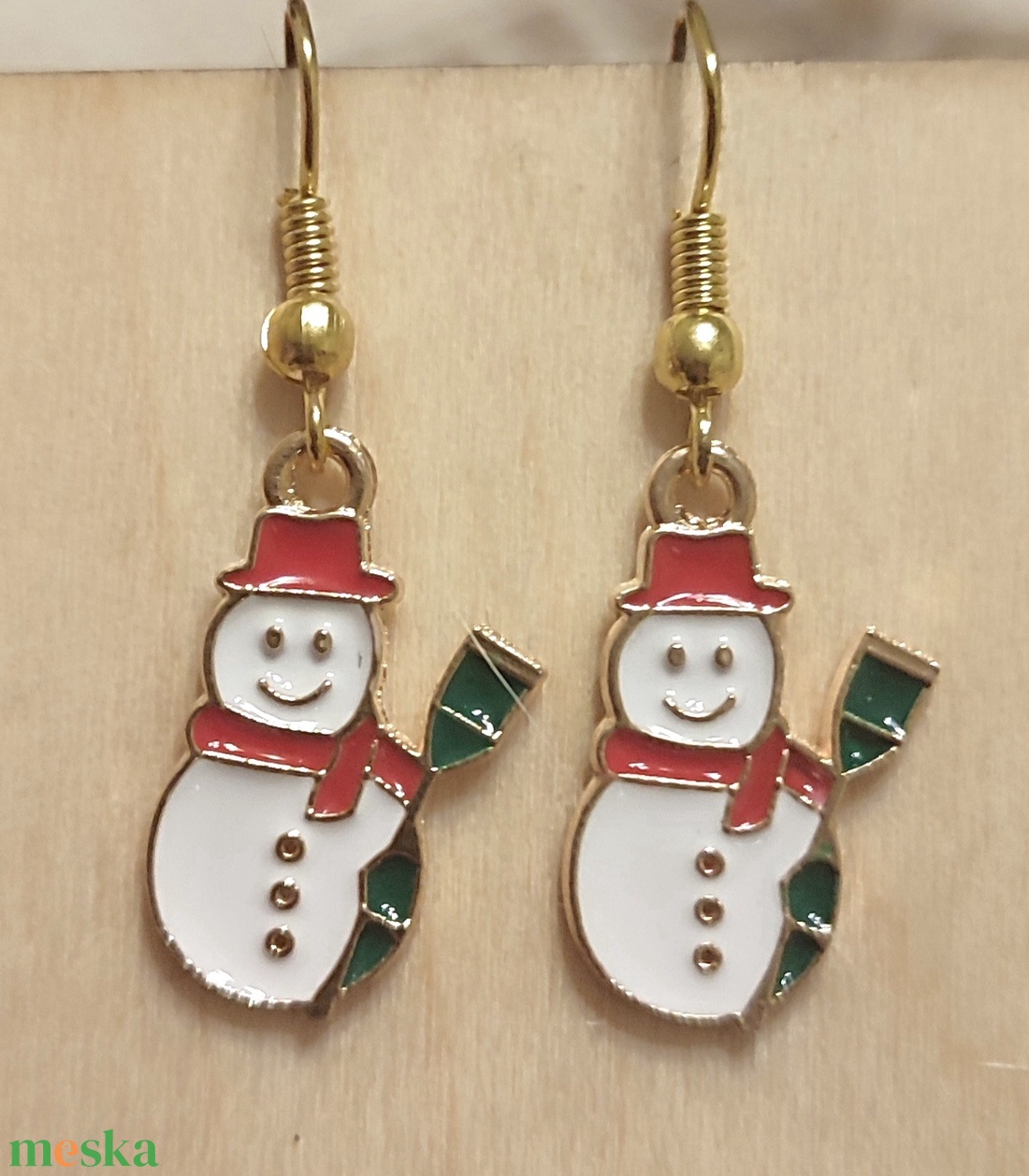 Karácsonyi fülbevalók - ékszer - fülbevaló - fülékszer - Meska.hu Karácsonyi fülbevalók - ékszer - fülbevaló - fülékszer - Meska.hu