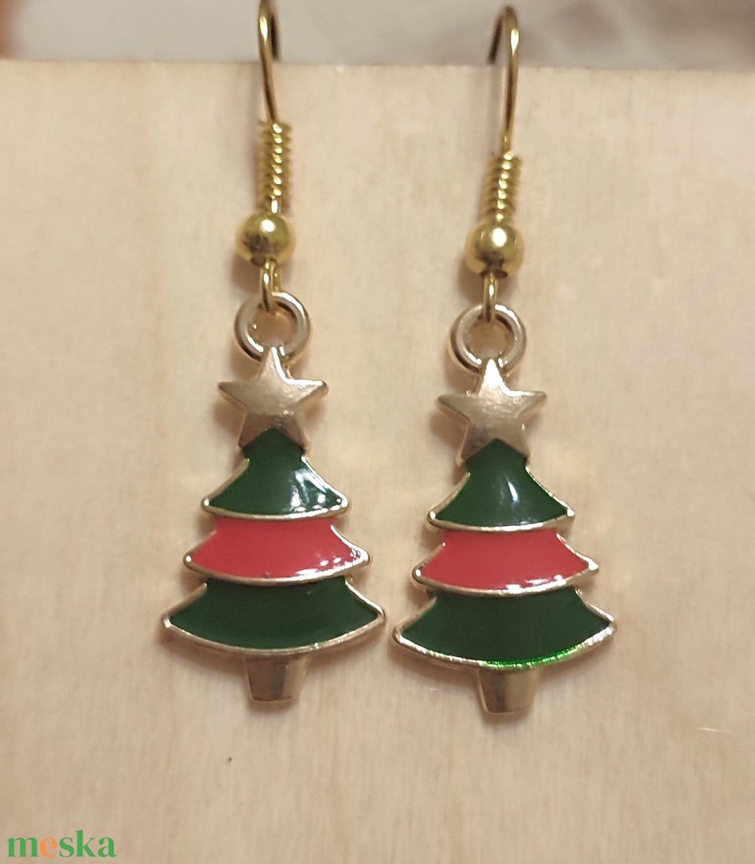 Karácsonyi fülbevalók - ékszer - fülbevaló - fülékszer - Meska.hu Karácsonyi fülbevalók - ékszer - fülbevaló - fülékszer - Meska.hu
