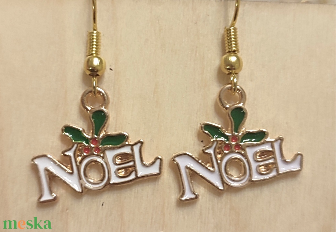 Karácsonyi fülbevalók  - ékszer - fülbevaló - fülékszer - Meska.hu Karácsonyi fülbevalók  - ékszer - fülbevaló - fülékszer - Meska.hu
